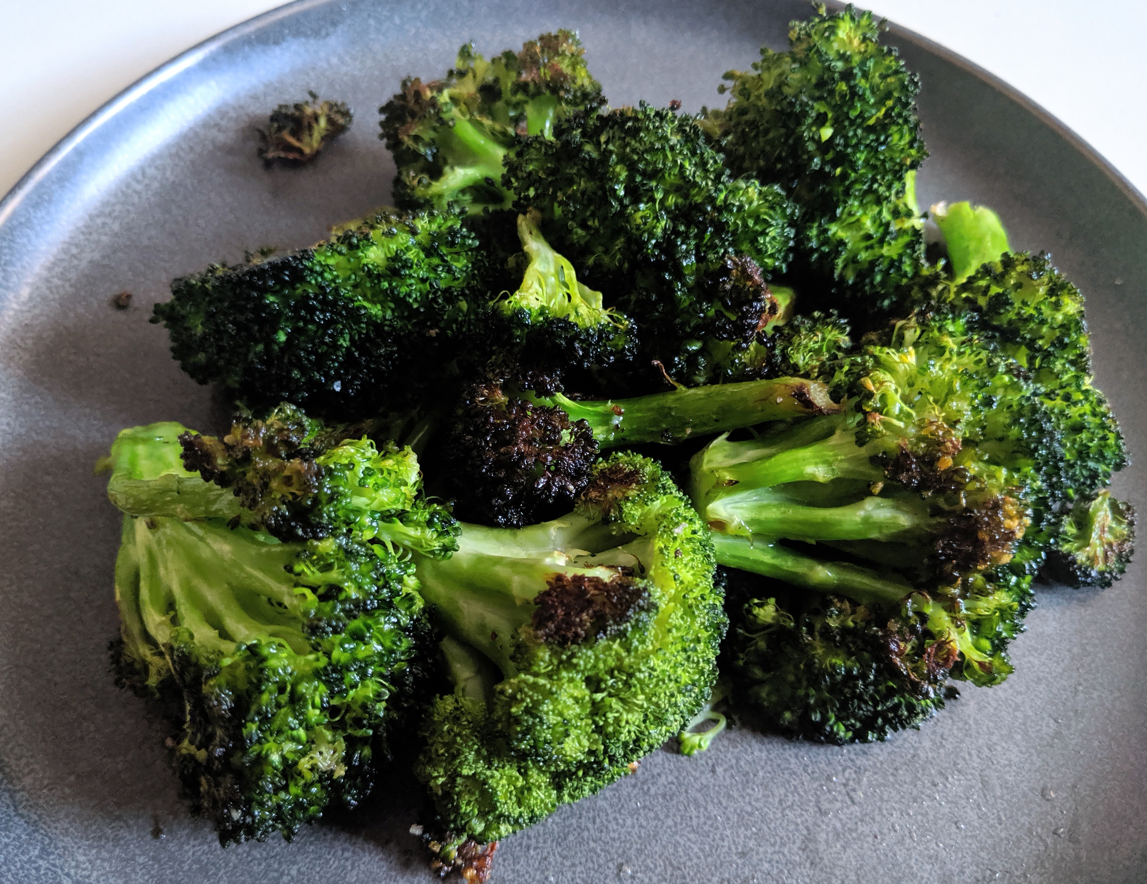 Perfect Roasted Broccoli, crisp.